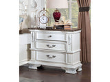 Esparanza Pearl White 4-Piece Queen Bedroom Set by Furniture of America at Eve Furniture