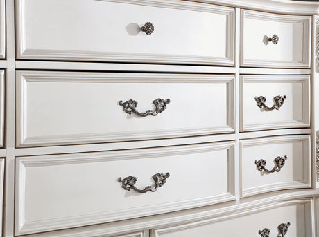Esparanza Pearl White 5-Piece Queen Bedroom Set by Furniture of America at Eve Furniture