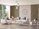 Esperanza Beige 3-Piece Living Room Set (Sofa & Loveseat & Chair) by Furnia at Eve Furniture