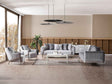 Esperanza Light Gray 4-Piece Living Room Set (2 Sofa & 2 Chair)