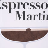 Espresso Martini by Mercana Studio a Hand Embelished Textured Framed Art Print Matted under Glass by Mercana at Eve Furniture