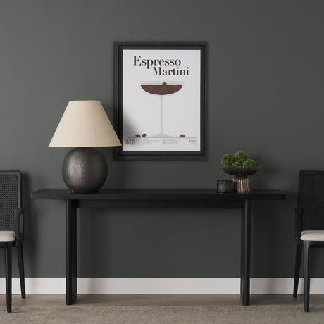 Espresso Martini by Mercana Studio a Hand Embelished Textured Framed Art Print Matted under Glass by Mercana at Eve Furniture
