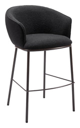 Essen Black & Bronze Barstool by Zuomod at Eve Furniture