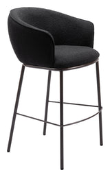 Essen Black & Bronze Barstool by Zuomod at Eve Furniture