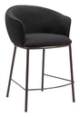 Essen Black & Bronze Counter Stool by Zuomod at Eve Furniture