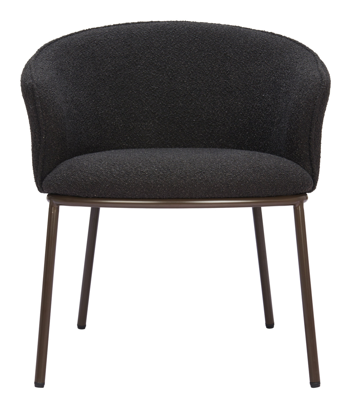 Essen Black & Bronze Dining Chair by Zuomod at Eve Furniture