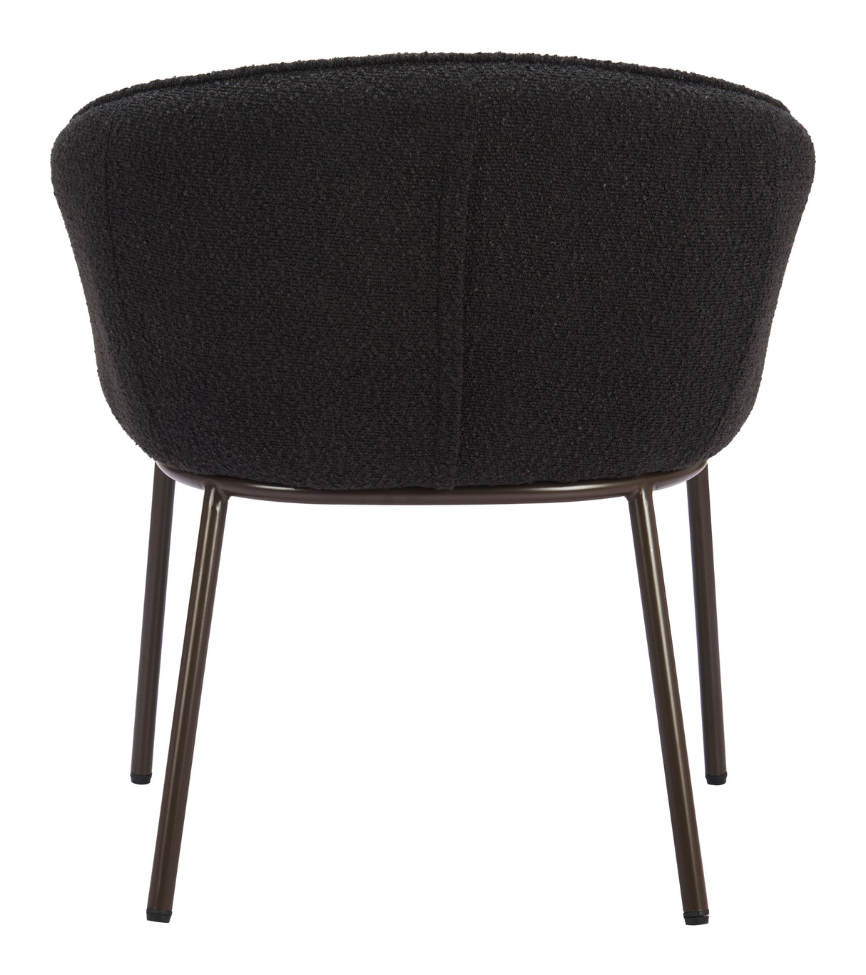 Essen Black & Bronze Dining Chair by Zuomod at Eve Furniture