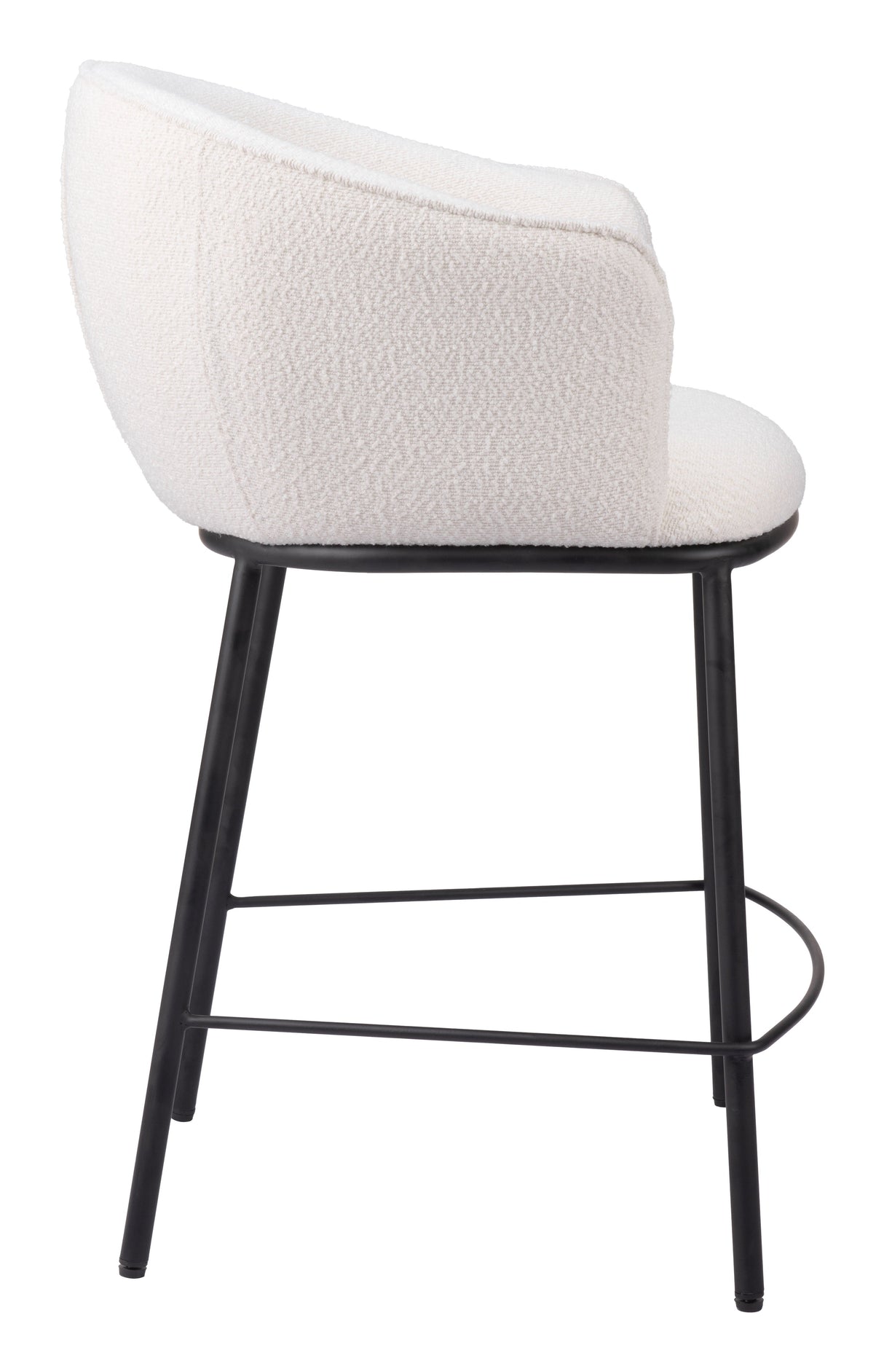 Essen Ivory Counter Stool by Zuomod at Eve Furniture