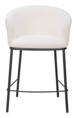 Essen Ivory Counter Stool by Zuomod at Eve Furniture