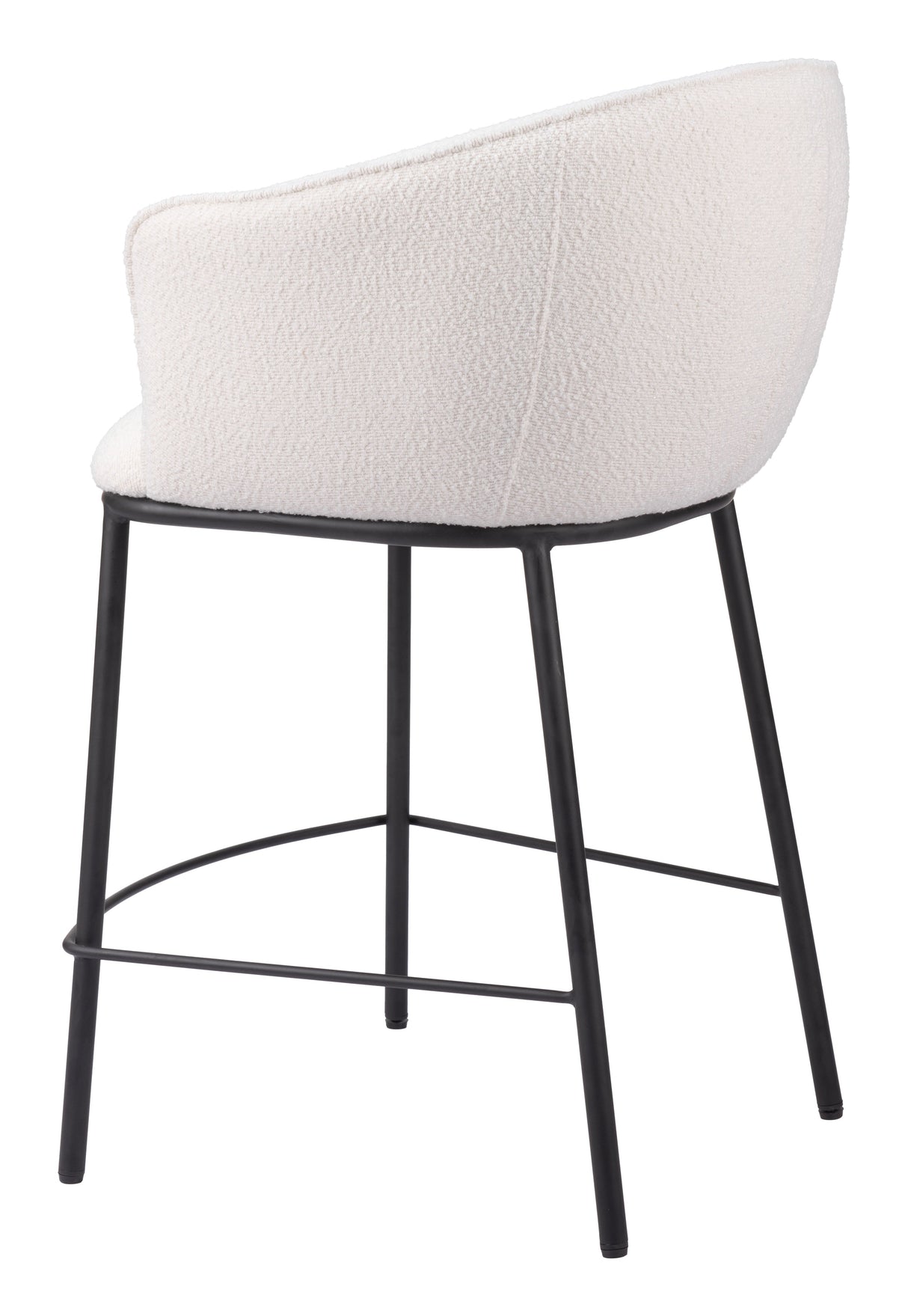 Essen Ivory Counter Stool by Zuomod at Eve Furniture