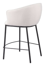Essen Ivory Counter Stool by Zuomod at Eve Furniture