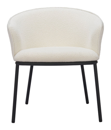Essen Ivory Dining Chair by Zuomod at Eve Furniture