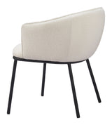 Essen Ivory Dining Chair by Zuomod at Eve Furniture
