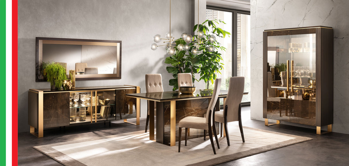 Essenza Brown 2-Door Buffet by ESF Furniture at Eve Furniture