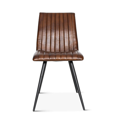 Essex Chelsea 19" Dining Chair in Hand Washed Chestnut, Set of 2 by Home Trends & Design at Eve Furniture