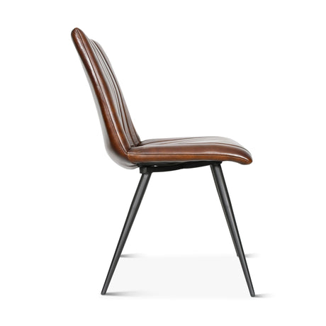 Essex Chelsea 19" Dining Chair in Hand Washed Chestnut, Set of 2 by Home Trends & Design at Eve Furniture