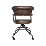 Essex Chesterfield 24" Office Chair in Antique Whiskey by Home Trends & Design at Eve Furniture