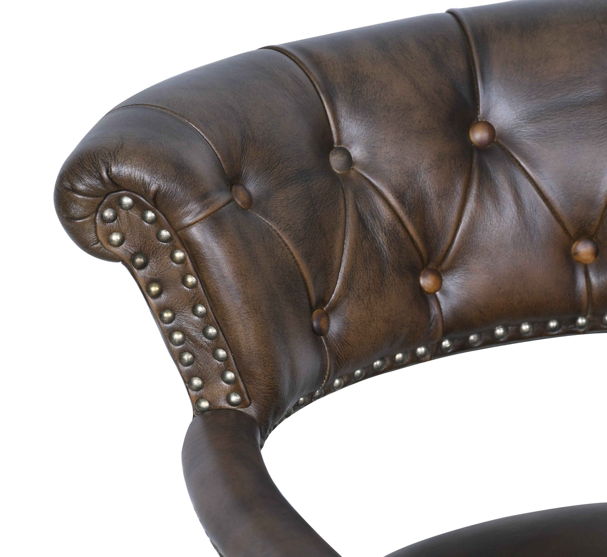 Essex Chesterfield 24" Office Chair in Antique Whiskey by Home Trends & Design at Eve Furniture