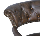 Essex Chesterfield 24" Office Chair in Antique Whiskey by Home Trends & Design at Eve Furniture