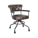 Essex Chesterfield 24" Office Chair in Antique Whiskey by Home Trends & Design at Eve Furniture