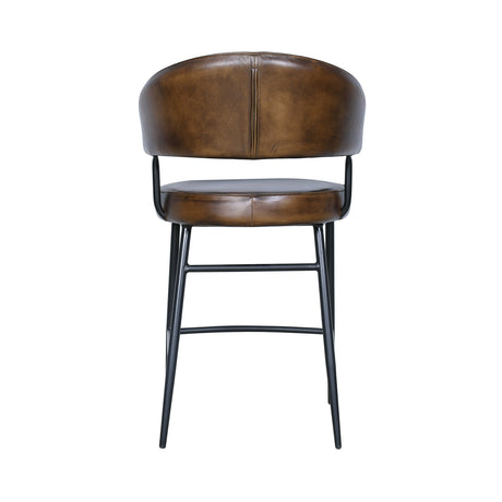 Essex Dover 22" Counter Chair in Hand Washed Chestnut by Home Trends & Design at Eve Furniture