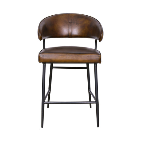 Essex Dover 22" Counter Chair in Hand Washed Chestnut by Home Trends & Design at Eve Furniture