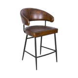 Essex Dover 22" Counter Chair in Hand Washed Chestnut by Home Trends & Design at Eve Furniture