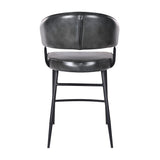 Essex Dover 22" Counter Chair in Weathered Blackv by Home Trends & Design at Eve Furniture