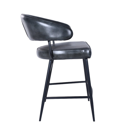 Essex Dover 22" Counter Chair in Weathered Blackv by Home Trends & Design at Eve Furniture