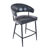 Essex Dover 22" Counter Chair in Weathered Blackv by Home Trends & Design at Eve Furniture