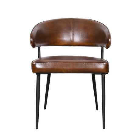 Essex Dover 23" Armchair in Hand Washed Chestnut, Set of 2 by Home Trends & Design at Eve Furniture