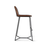 Essex Morgan 18" Bar Chair in Hand Washed Chestnut by Home Trends & Design at Eve Furniture