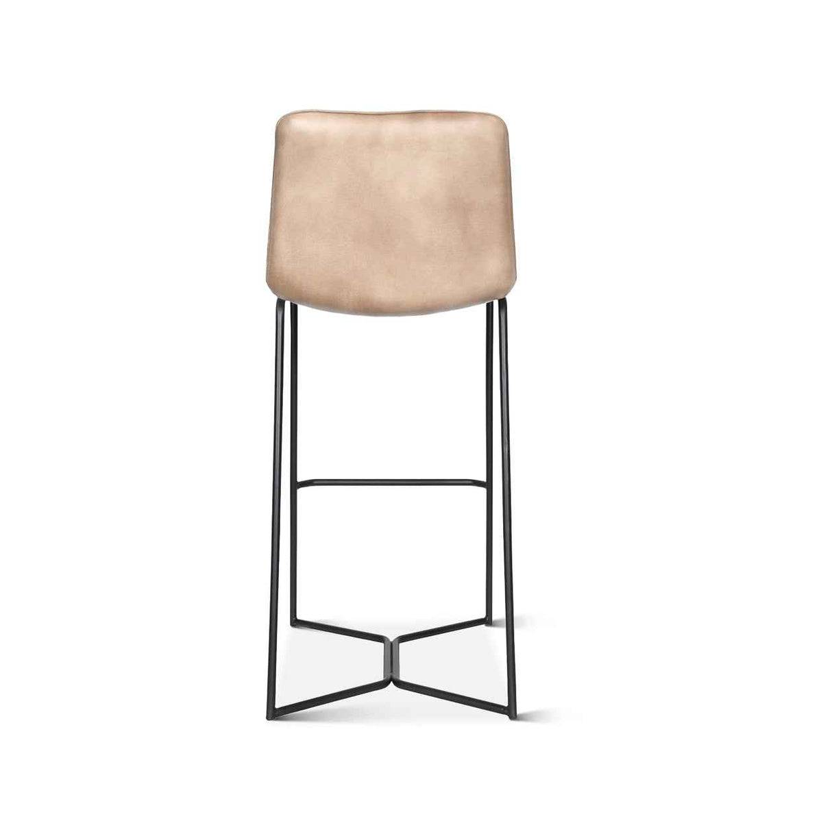 Essex Morgan 18" Bar Chair in Hand Washed Taupe by Home Trends & Design at Eve Furniture