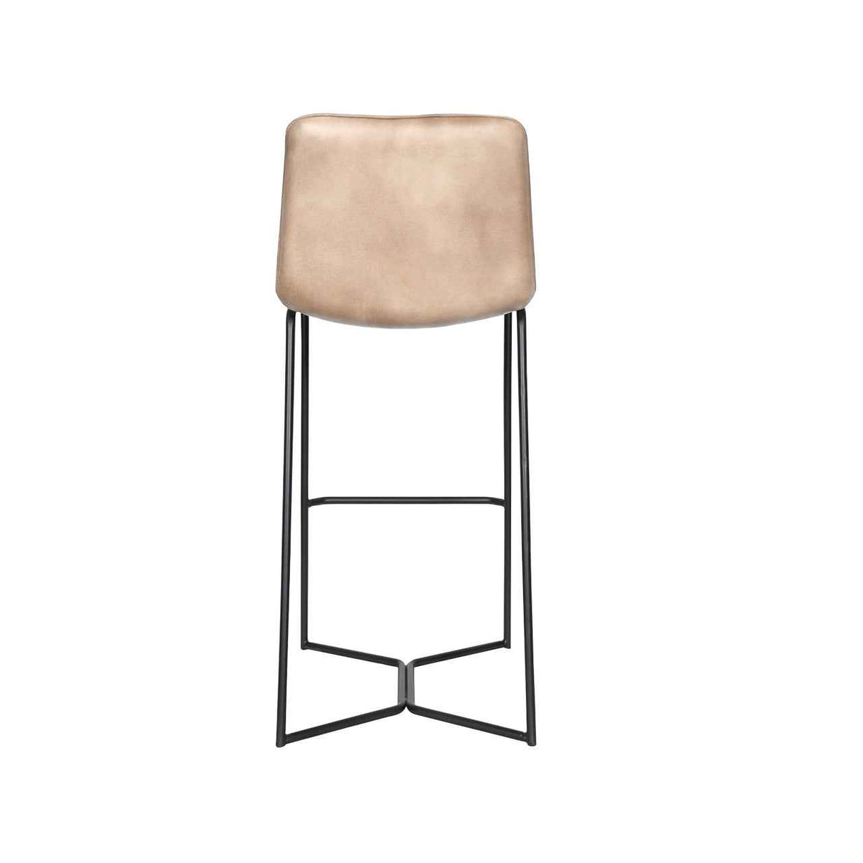 Essex Morgan 18" Bar Chair in Hand Washed Taupe by Home Trends & Design at Eve Furniture