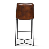 Essex Morgan 18" Counter Chair in Hand Washed Chestnut by Home Trends & Design at Eve Furniture