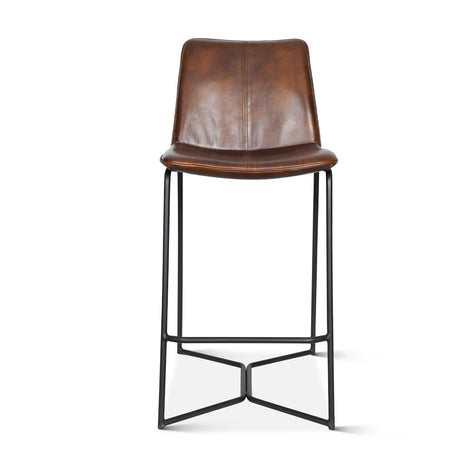 Essex Morgan 18" Counter Chair in Hand Washed Chestnut by Home Trends & Design at Eve Furniture