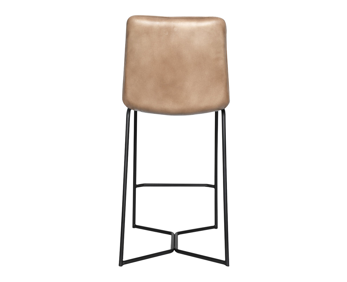 Essex Morgan 18" Counter Chair in Hand Washed Taupe by Home Trends & Design at Eve Furniture