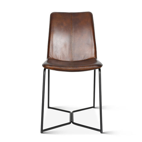 Essex Morgan 18" Dining Chair in Hand Washed Chestnut, Set of 2 by Home Trends & Design at Eve Furniture
