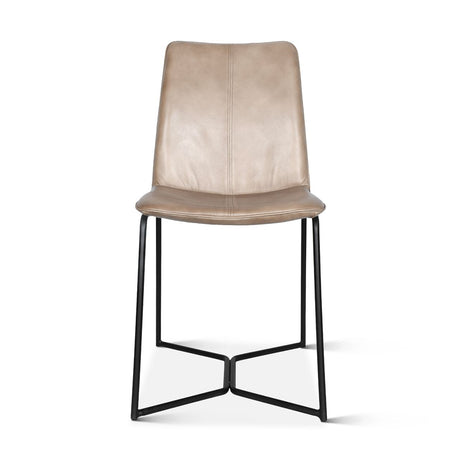 Essex Morgan 18" Dining Chair in Hand Washed Taupe, Set of 2 by Home Trends & Design at Eve Furniture