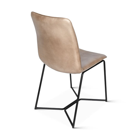 Essex Morgan 18" Dining Chair in Hand Washed Taupe, Set of 2 by Home Trends & Design at Eve Furniture