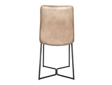 Essex Morgan 18" Dining Chair in Hand Washed Taupe, Set of 2 by Home Trends & Design at Eve Furniture