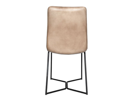 Essex Morgan 18" Dining Chair in Hand Washed Taupe, Set of 2 by Home Trends & Design at Eve Furniture