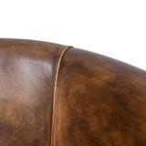 Essex Polo Armchair in Antique Whiskey Leather by Home Trends & Design at Eve Furniture
