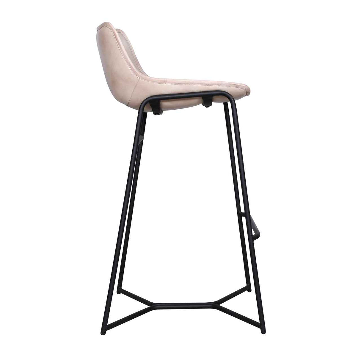 Essex Stanley 19" Bar Chair in Antique Ivory by Home Trends & Design at Eve Furniture