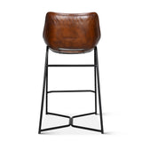 Essex Stanley 20" Counter Chair in Hand Washed Chestnut by Home Trends & Design at Eve Furniture