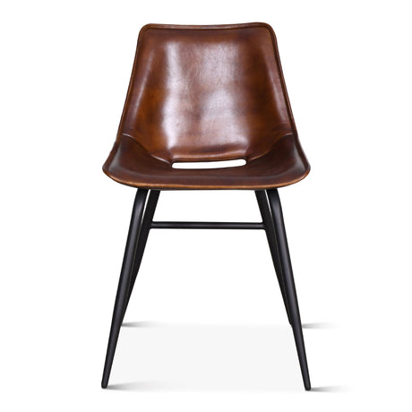 Essex Stanley Dining Chair in Handwashed Chestnut by Home Trends & Design at Eve Furniture