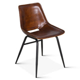Essex Stanley Dining Chair in Handwashed Chestnut by Home Trends & Design at Eve Furniture