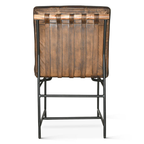 Essex Stockton 19" Dining Chair in Antique Whiskey, Set of 2 by Home Trends & Design at Eve Furniture