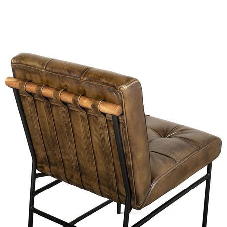 Essex Stockton 19" Dining Chair in Antique Whiskey, Set of 2 by Home Trends & Design at Eve Furniture