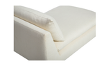 Estelle Chaise Cream by Moe's Home at Eve Furniture